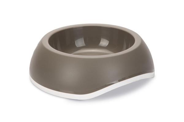 Beeztees Köpek Mama Su Kabı, Plastik, Premium, Gri, 18cm, 1,2L - Image 1