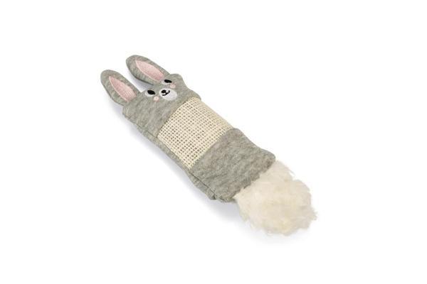 Beeztees Yavru Kedi Oyuncağı, Tavşan, Kumai-Sisal, Hışırtılı, 20x5x3cm - Image 1