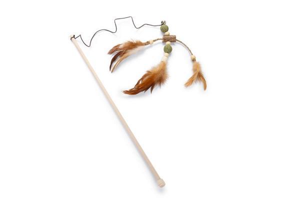 Beeztees Kedi Oltası, Tüylü Matatabi ve Kediotu Topları Uc, 40cm - Image 1