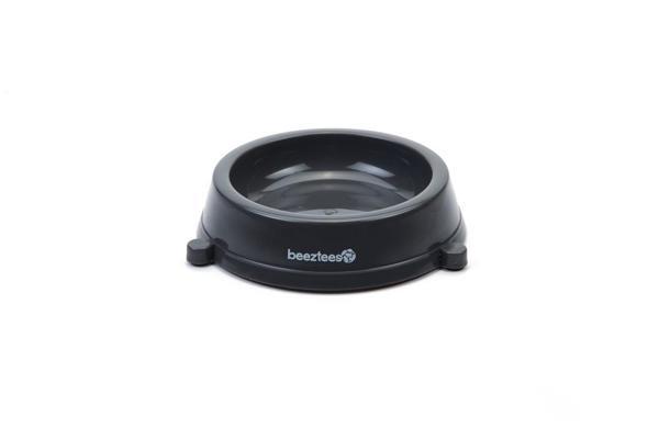 Beeztees Kedi Mama Su Kabı, Kaymaz, Plastik, Antrasit 17cm - Image 1