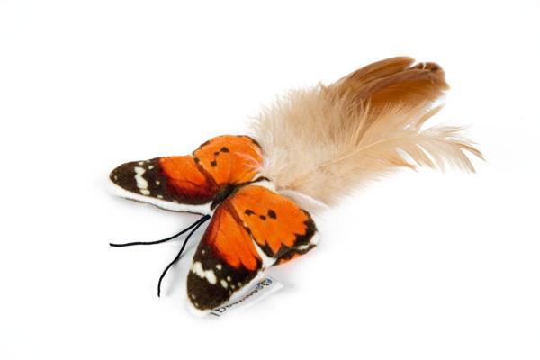 Beeztees Kedi Oyuncağı, Kelebek, Tüylü, 8x16x2cm - Image 1