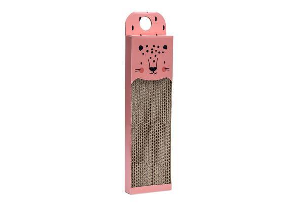 Beeztees Kedi Karton Tırmalama, Pembe, 45cm - Image 1