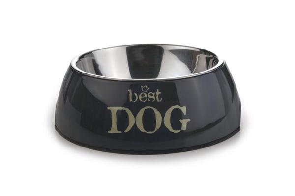 Beeztees Köpek Mama Su Kabı, Paslanmaz Çelik, 14cm, 160ml - Image 1