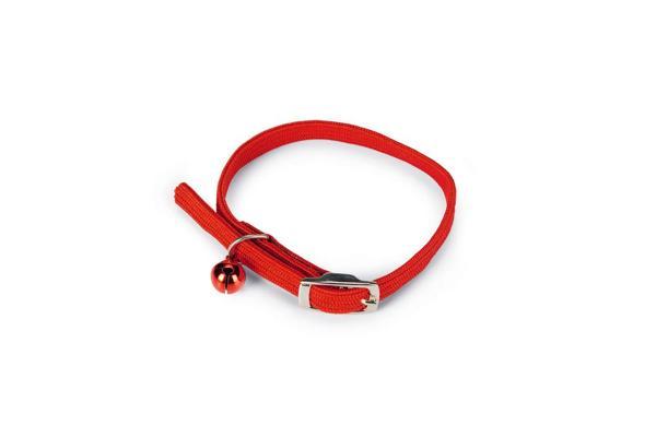 Beeztees Kedi Boyun Tasması, Kırmızı, 24,5-29,5cm - Image 1