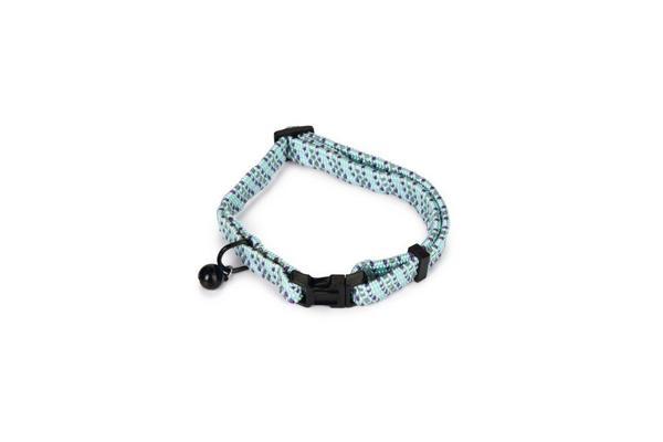 Beeztees Kedi Boyun Tasması, Zilli, Mavi, 24,5-33cm - Image 1