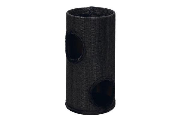 Beeztees Kedi Tırmalama ve Oyun Evi, Siyah, 37x70cm - Image 1