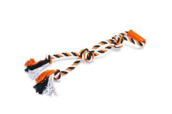 Beeztees Köpek Oyuncağı, Diş İpi, TPR Tutamaçlı, 60x13x7cm, 390gr - Image 1