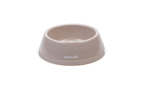 Beeztees Köpek Mama Su Kabı, Plastik, Bej, 600ml - Image 1