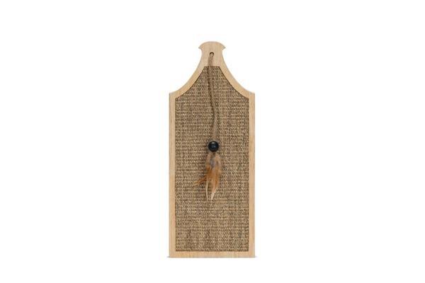 Beeztees DBL Kedi Tırmalama Tahtası ve Oyuncağı, 50x20x2cm - Image 1