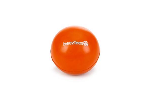 Beeztees Köpek Oyuncağı, Dolu Top, Kauçuk, Turuncu, 6,5cm - Image 1