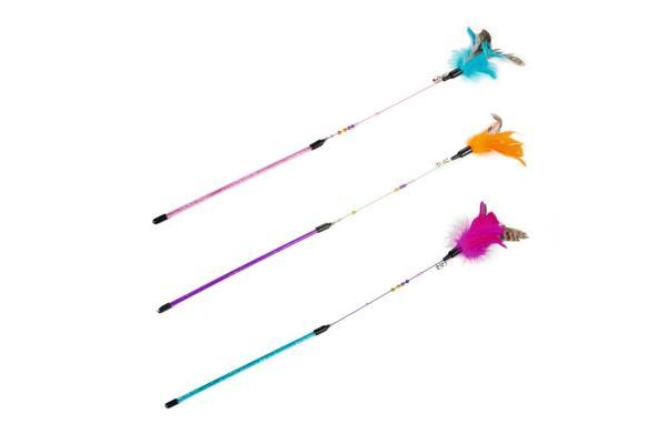 Beeztees Kedi Oltası, Ucu Tüylü-10cm, 50cm - Image 1
