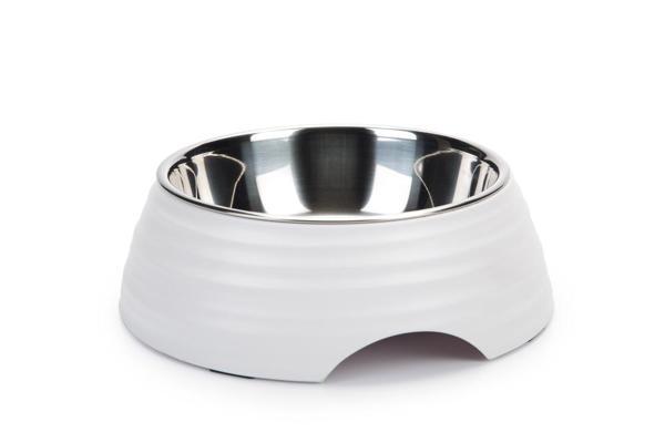 Beeztees Köpek Mama Su Kabı, Paslanmaz Çelik, 22cm - Image 1