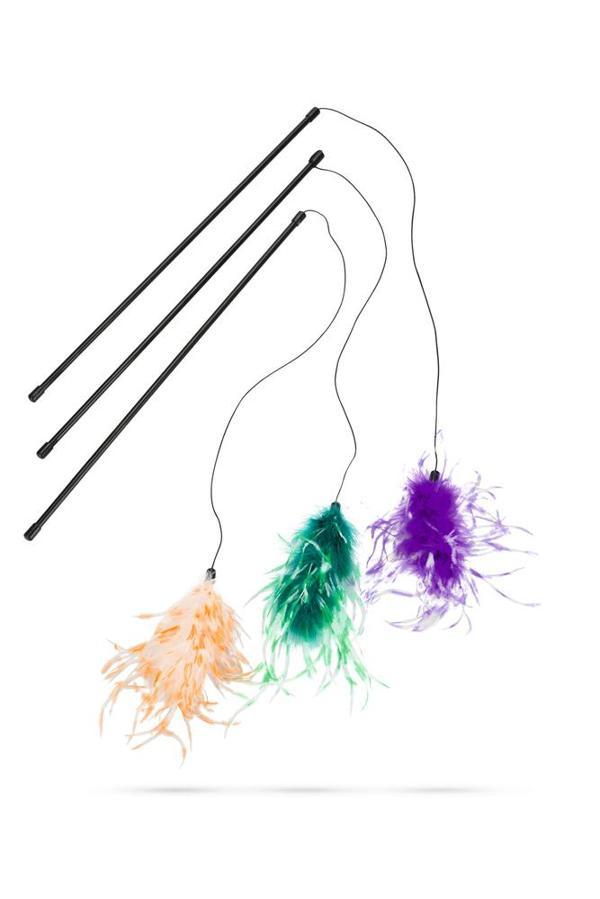 Beeztees Kedi Oltası, Tüy Topağı Uc, 70cm - Image 1