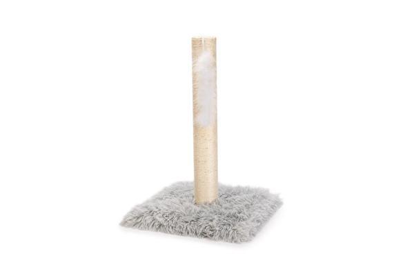 Beeztees Kedi Tırmalama ve Oyuncağı, Gri, 35x35x53cm - Image 1