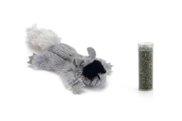 Beeztees Kedi Oyuncağı, Sincap, Kediotlu, Peluş, 14cm - Image 1