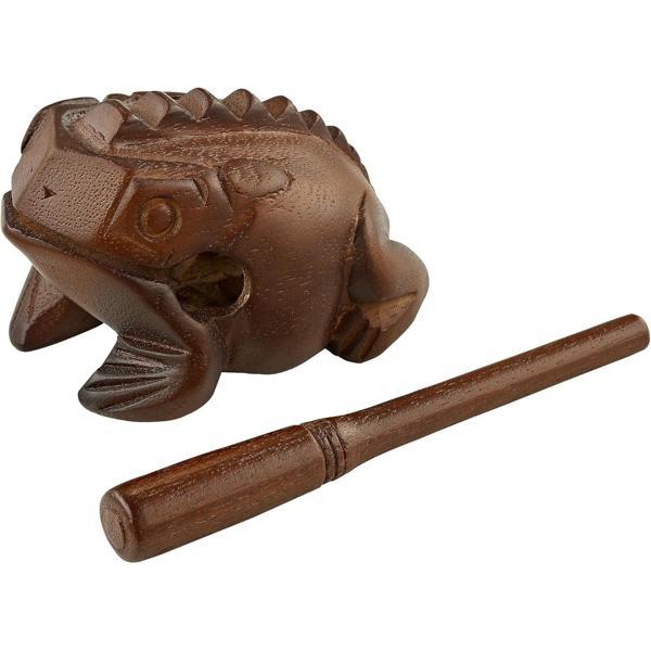 Meinl Medium Wooden Frog Guiro (Brown) - Image 1