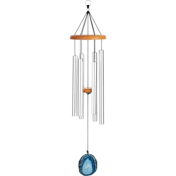 Meinl Sonic Energy BAMC29S Mavi Akik Taşlı 29" Chime (Gümüş) - Image 1
