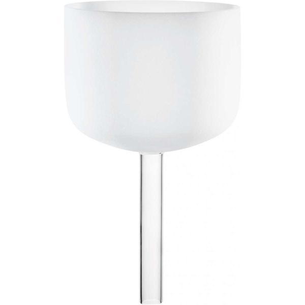 Meinl Sonic Energy Crystal Singing Bowl 8 (White Frosted) - Image 1