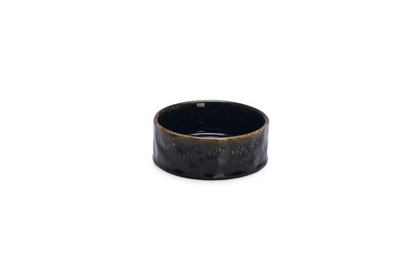 Beeztees DBL Köpek Mama Su Kabı, Seramik, Siyah, 13,5cm, 500ml - Image 1
