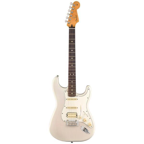 Fender Player II Stratocaster HSS Chambered Ash Gövde Gülağacı Klavye White Blonde Elektro Gitar - Image 1