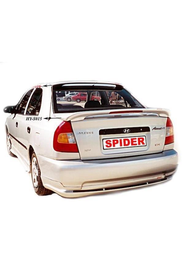 Hyundai Accent LC Spoiler Camüstü Fiber 2000-2003 - Image 1