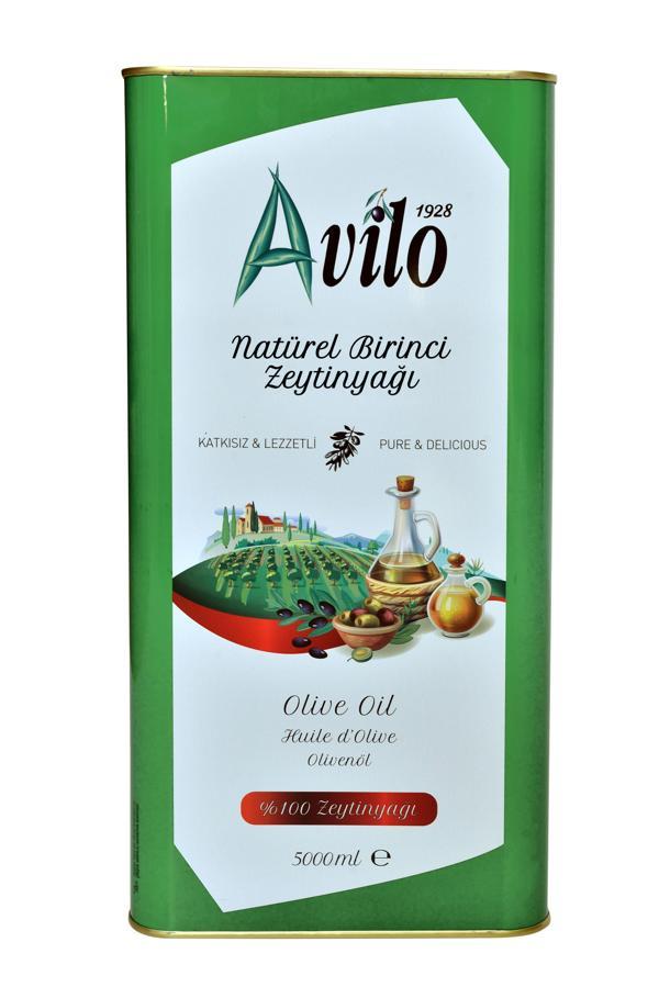 Avilo Soğuk Sıkım Natürel Birinci Zeytinyağı - 5 lt - Image 1