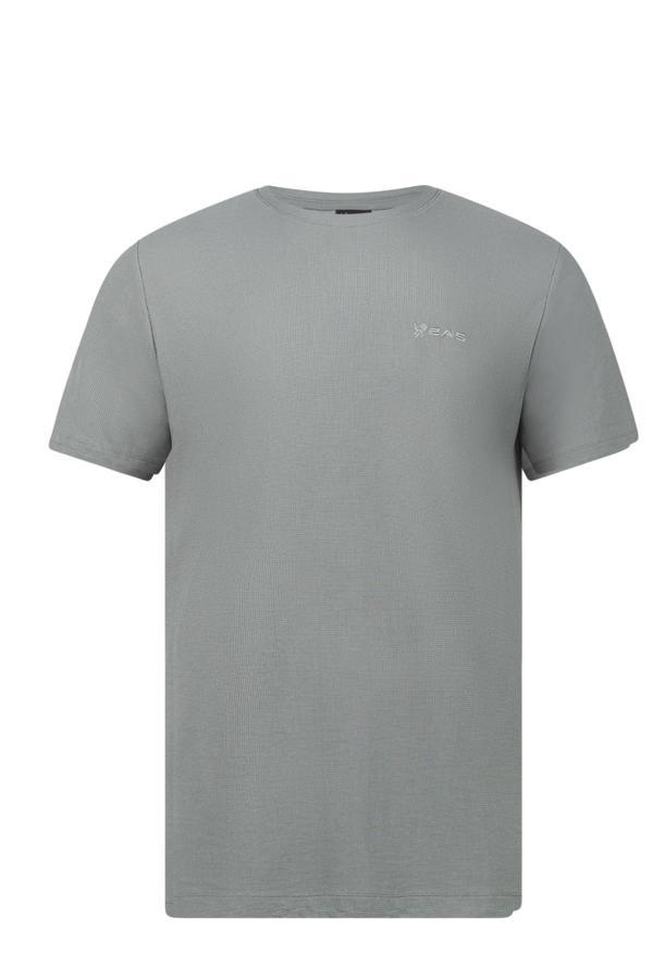 2AS Kalei Sıfır Yaka T-Shirt Antrasit - Image 1