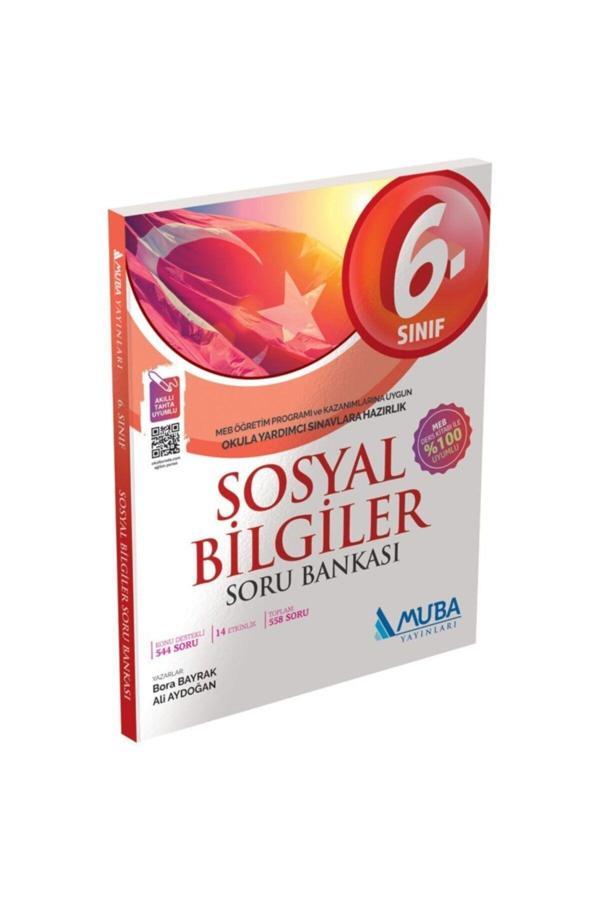Muba Yayınları 6. Sınıf Sosyal Bilgiler Soru Bankası / Kolektif / 9786057509109 - Muba Yayınları - Image 1