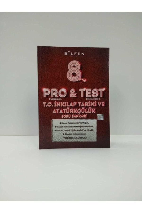 Bilfen Yayıncılık 8. Sınıf Pro Test T.C Inkılap Tarihi Ve Atatürkçülük Soru Bankası - Bilfen Yayınları - Image 1