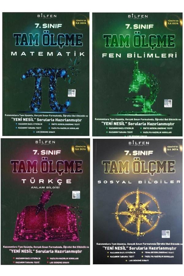 Bilfen Yayıncılık Bilfen 7.Sınıf Tam Ölçme 4'Lü Set - Bilfen Yayınları - Image 1