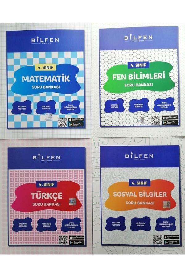 Bilfen Yayınları Bilfen 4.Sınıf 4'Lü Soru Bankası Seti - Bilfen Yayınları - Image 1