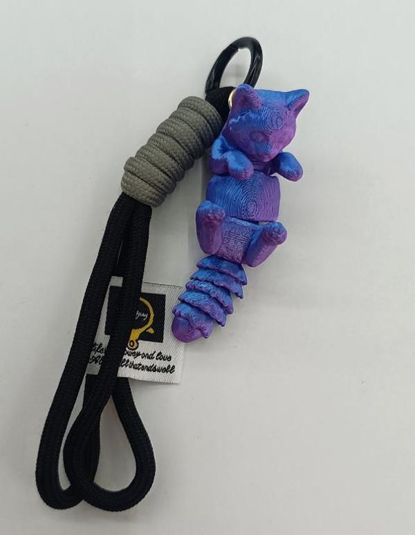 Anahtarlık Rakun Hayvan Araba Çanta Cüzdan Süsü Oyuncak En Yeni                 - Image 1