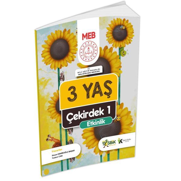3 Yaş Okul Öncesi MEB Etkinlik Kitabı Çekirdek 1 Eğlenceli ve Öğretici Aktiviteler (A4 Renkli) - İnformal Yayınları - Image 1