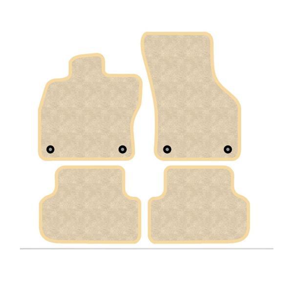 3 Tıkla Mercedes E Serisi W212 2013-2016 Halı Paspas Seti Bej - Image 1