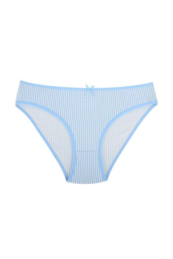 Pamuklu Esnek Desenli Slip Bikini Külot | V5 26800 - Image 1