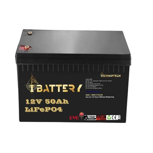 IBATTERY LIFEPO4 12V 50A PRİZMATİK HÜCRELİ AKÜ - Image 1