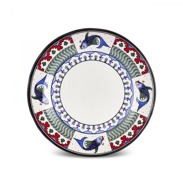Karaca İznik Balık Pasta Tabağı 21 cm - Image 1