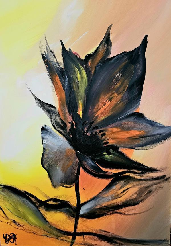 Ert sanat atölyesi el yapımı tablo 35x50 cm boyutunda  - Image 1