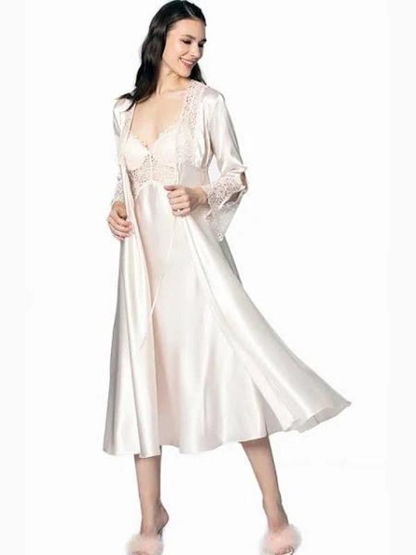 Pierre Cardin 6lı Sabahlık Çeyiz Seti Uzun - Image 1