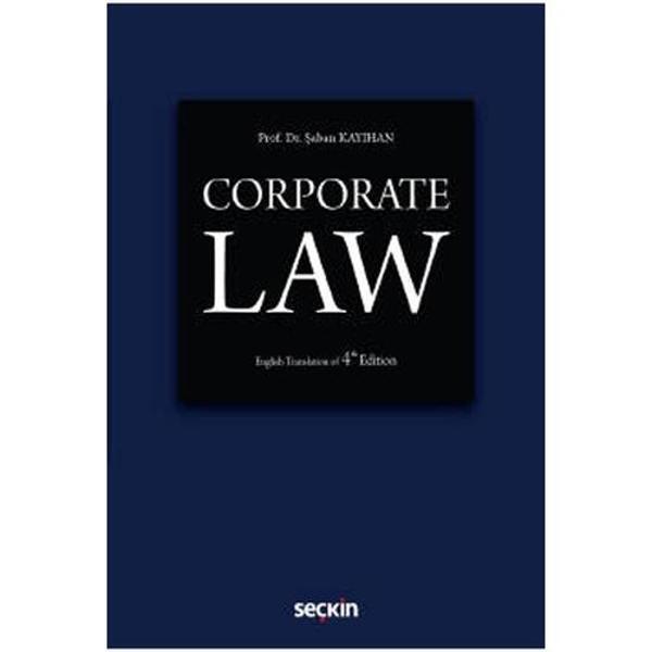 Corporate Law (4.Baskı) Şaban Kayıhan 65 2021/06 - Seçkin Yayıncılık - Image 1