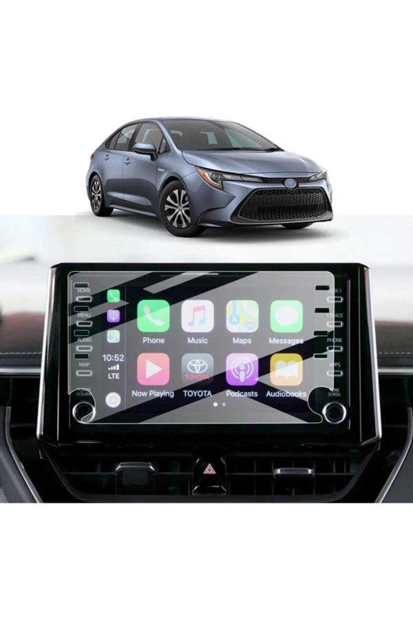 Zdn Case Toyota Corolla 2020 2021 Model 8" Navigasyon Nano Ekran Koruyucu 9H Film - Image 1