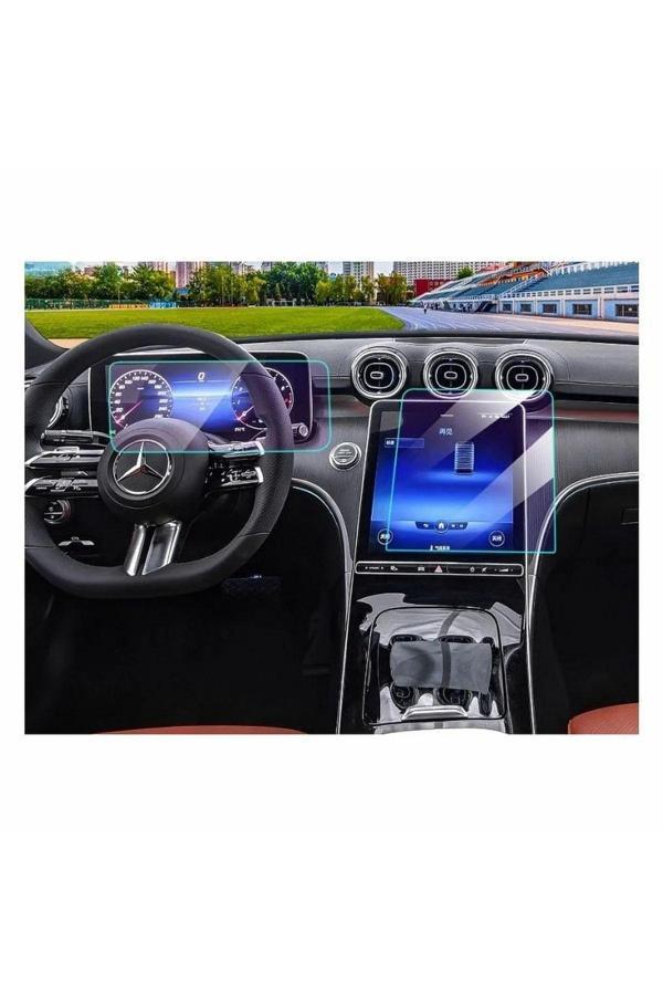 Zdn Case Mercedes S500 Navigasyon Ve Dijital Gösterge Uyumlu 9H Nano Ekran Koruyucu 2024 - Image 1