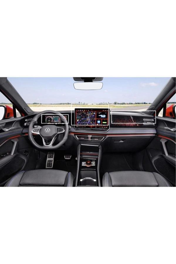 Zdn Case Volkswagen Passat Variant Multimedya Gösterge Ve Klima Konsol Uyumlu Nano Ekran Koruyucu Set 2024 - Image 1