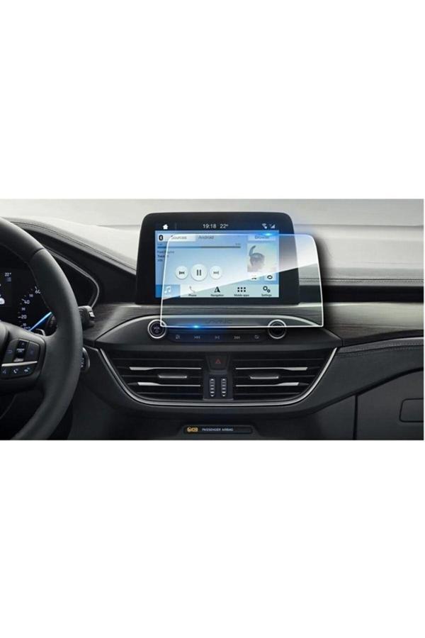 Zdn Case Ford Transit İçin Uyumlu 8 İnç Navigasyon Temperli Ekran Koruyucu - Image 1
