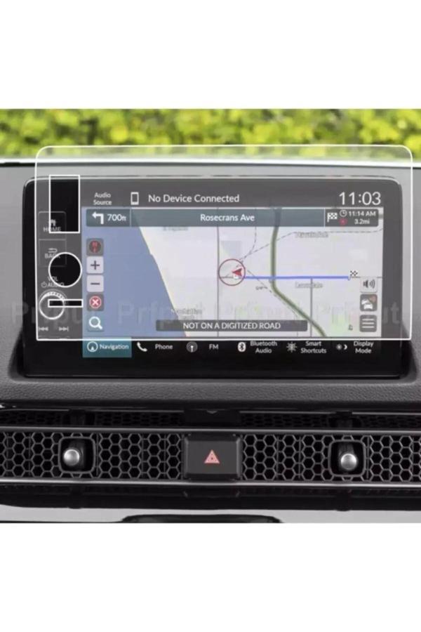 Zdn Case Yeni Honda Civic Executive Plus Uyumlu 9 Inç Navigasyon Ekran Koruyucu 9H Nano - Image 1