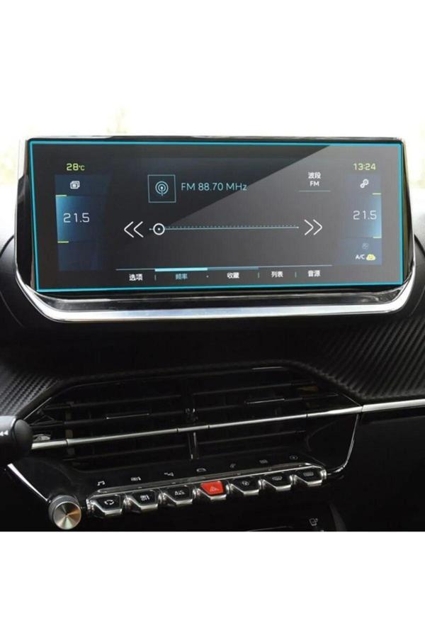 Zdn Case Peugeot 2008 10 Inç Multimedya Ekran Koruyucu 9H 2019-2020 - Image 1