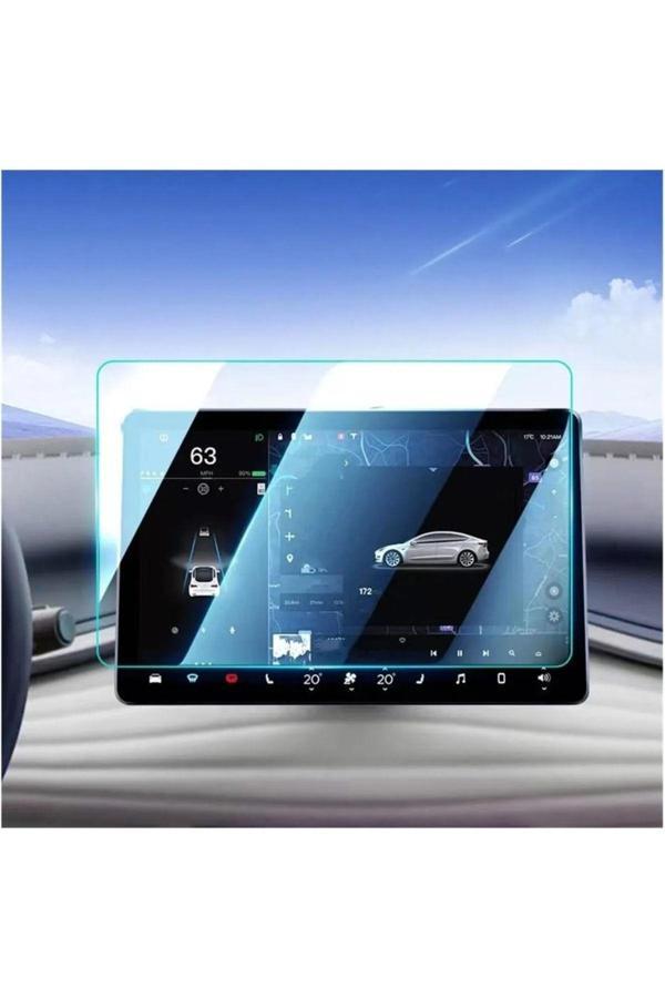 Zdn Case Byd Atto 3 Multimedya Navigasyon Ekranı 15.6 İnç 9H Nano Ekran Koruyucu - Image 1