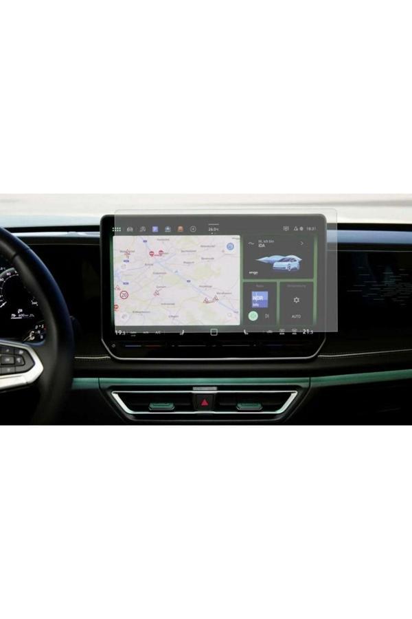 Zdn Case Volkswagen Passat Variant 12.9 Inç Navigasyon Uyumlu 9H Nano Ekran Koruyucu 2024 - Image 1