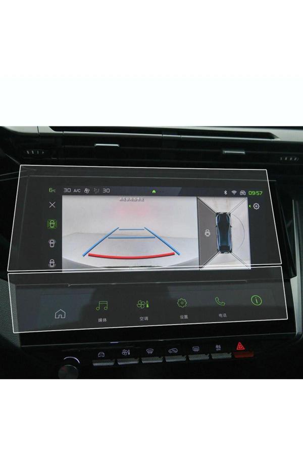 Zdn Case Peugeot 308 Gt Line Navigasyon Ve Bilgi Ekran Uyumlu Nano Ekran Koruyucu Film - Image 1
