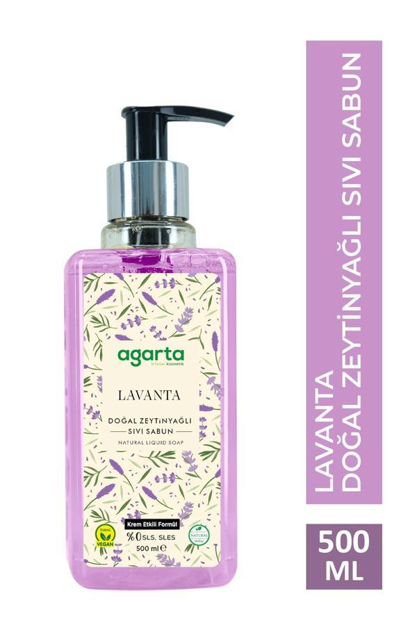 Doğal 500 Ml Lavanta Sıvı Sabun - Image 1